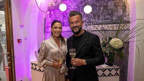Sind nach dem Liebes-Aus befreundet: Simone Ballack und Heiko Grote
