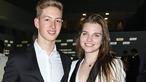 David Schumacher und Vivien Keszthelyi sind beide als Rennfahrer aktiv.