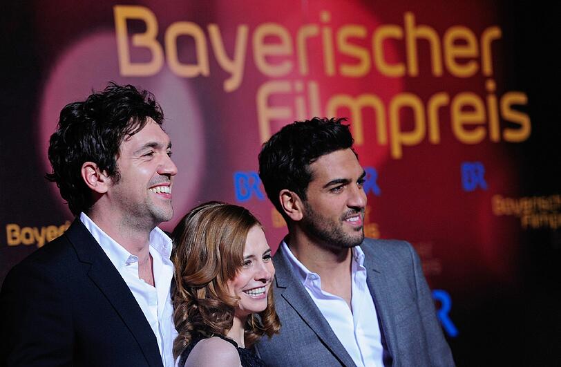 Die Publikumslieblinge Bora Dagtekin, Josefine Preuß und Elyas M'Barek.