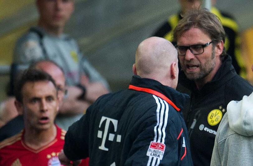 Beste Feinde: Bayern-Sportvorstand Matthias Sammer und BVB-Trainer Jürgen Klopp.