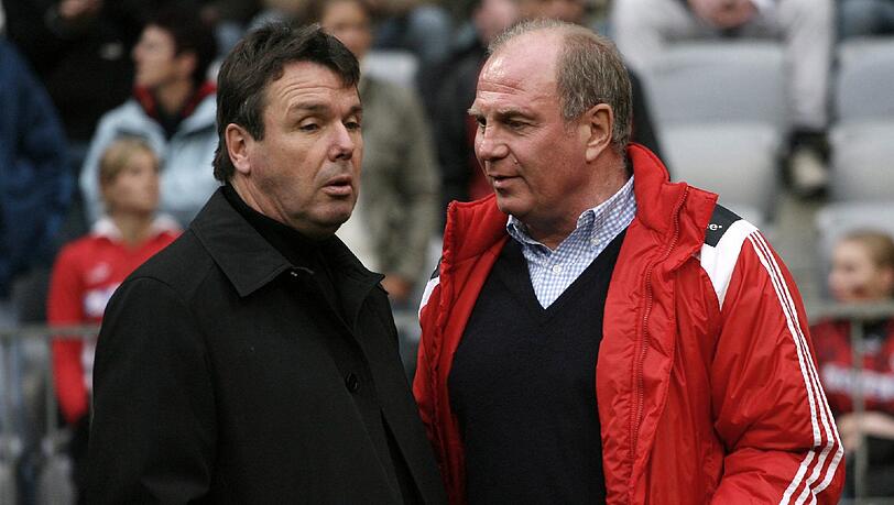 „Es ist eine ordentliche Sport-Freundschaft entstanden“, sagt Bruchhagen über sein Verhältnis zu Uli Hoeneß. „Es ist eine ordentliche Sport-Freundschaft entstanden“, sagt Bruchhagen über sein Verhältnis zu Uli Hoeneß.