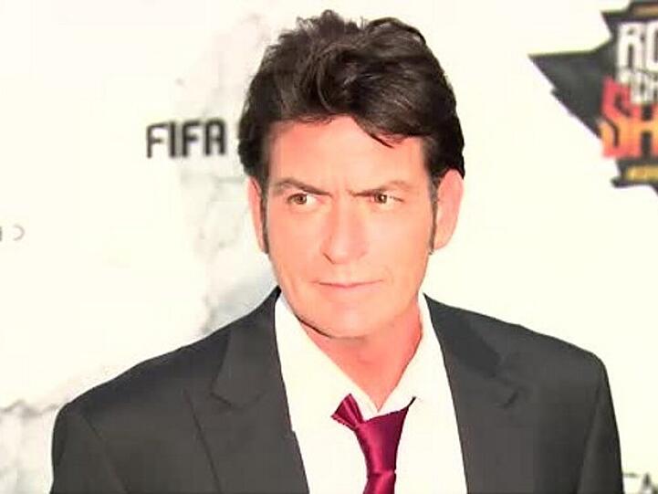 Gerät unter Druck: Charlie Sheen