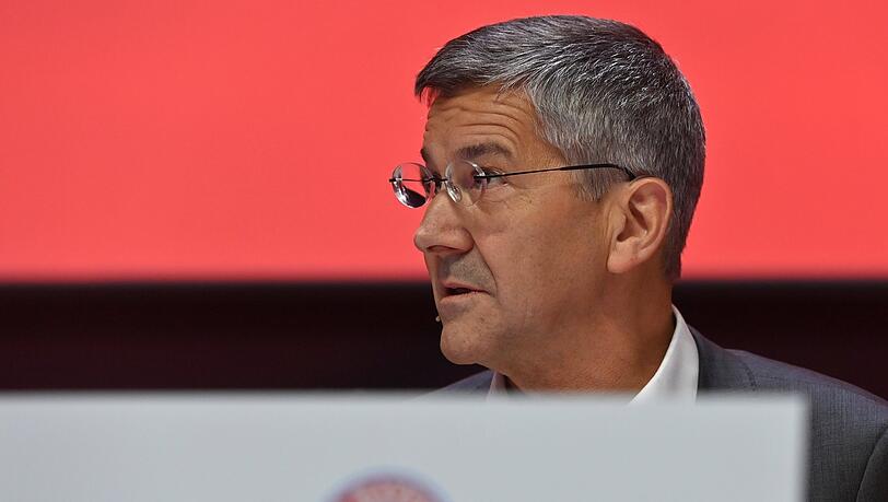 Egal, ob 78,3 oder 83,3 Prozent - mit seinem Ergebnis konnte Präsident Herbert Hainer bei seiner Wiederwahl nicht zufrieden sein.