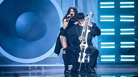 Abor & Tynna beim ESC in Basel.