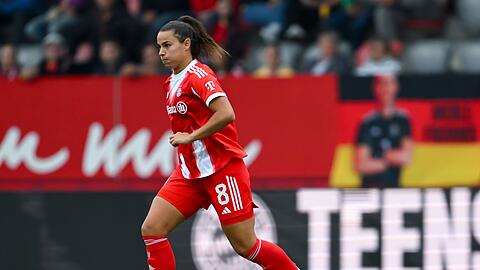 Traf zum zwischenzeitlichen Ausgleich für den FC Bayern München: Lena Oberdorf.