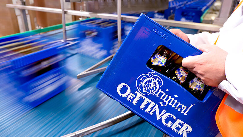 Oettinger ist nach Krombacher die zweitgrößte Brauerei in Deutschland.