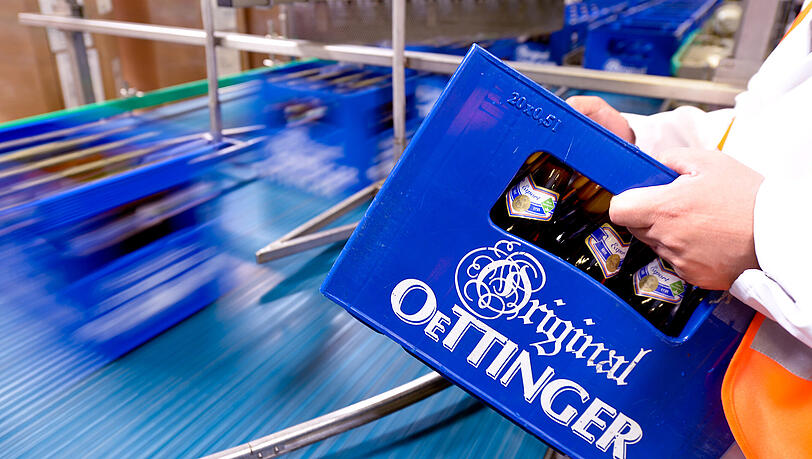 Oettinger ist nach Krombacher die zweitgrößte Brauerei in Deutschland. Oettinger ist nach Krombacher die zweitgrößte Brauerei in Deutschland.