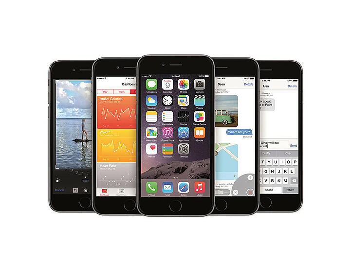 Das iOS-Update auf Version 8.2 kann bereits heruntergeladen werden