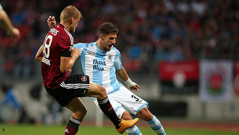 Demnächst auch für Australien am Ball: Löwe Milos Degenek. Demnächst auch für Australien am Ball: Löwe Milos Degenek.