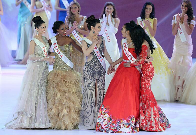 Das Finale der "Miss World" fand in London statt.