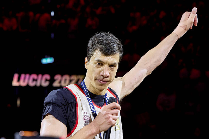 Kapitän des FC Bayern Basketball: Vladimir Lucic. Kapitän des FC Bayern Basketball: Vladimir Lucic.