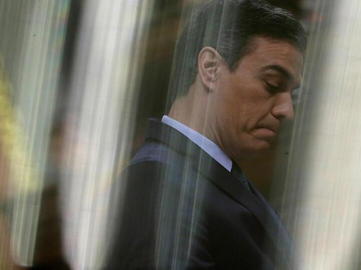 Pedro Sanchez hofft auf die zweite Abstimmung.