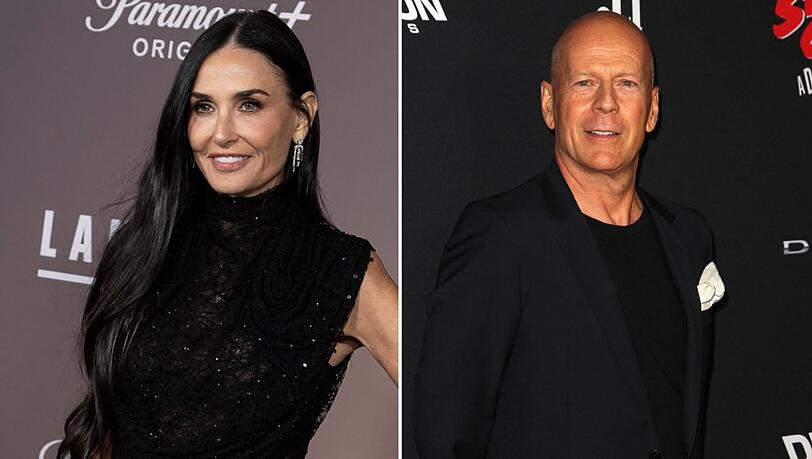 Demi Moore und Bruce Willis waren 13 Jahre lang verheiratet.