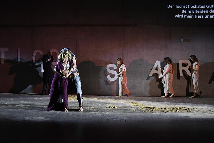 Verdis "Aida" im Ägyptischen Museum, inszeniert von Andreas Wiedermann.