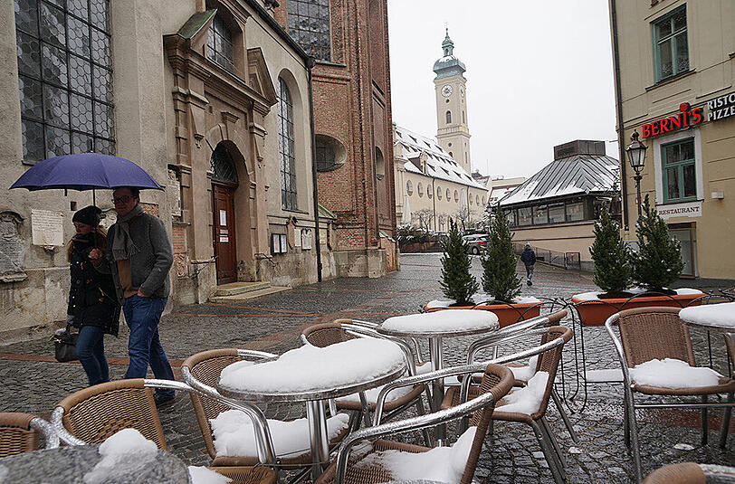 Am Donnerstag am Alten Peter in der Altstadt.