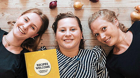 Von links: Katharina Pflug, Anna Niedermeier und Nora Scholz.