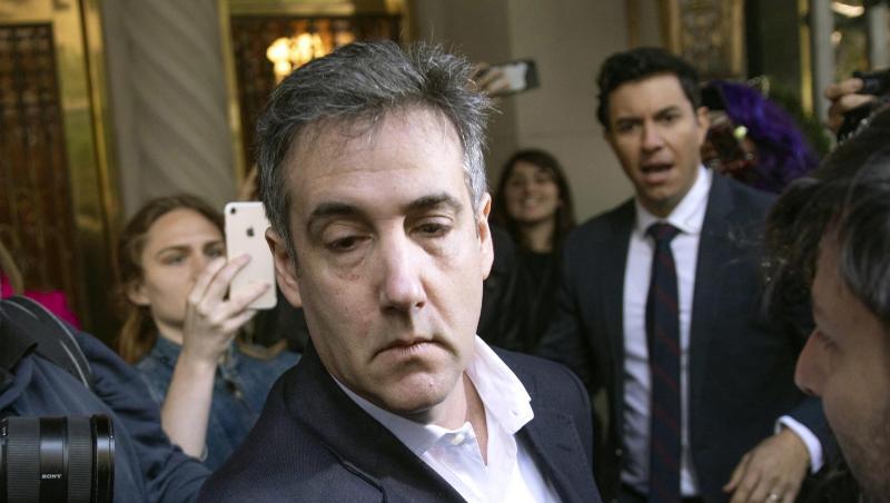 Michael Cohen, ehemaliger Anwalt von US-Präsident Trump, vor Beginn seiner Gefängniszeit im Mai 2019. Michael Cohen, ehemaliger Anwalt von US-Präsident Trump, vor Beginn seiner Gefängniszeit im Mai 2019.