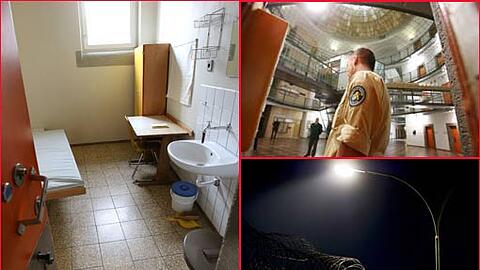 Das Hoeneß-Gefängnis öffnet die Tore: Die Bilder von der Knast-Tour in Landsberg am Lech...