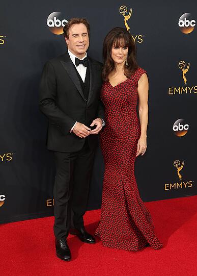 John Travolta und seine Frau Kelly Preston.