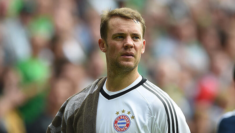 Manuel Neuer wurde bei seinem Comeback im Bayern-Tor kaum bis gar nicht geprüft. Manuel Neuer wurde bei seinem Comeback im Bayern-Tor kaum bis gar nicht geprüft.