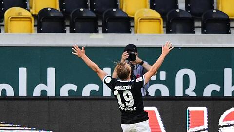 Joel Pohjanpalo schoss den HSV zum Auswärtserfolg.