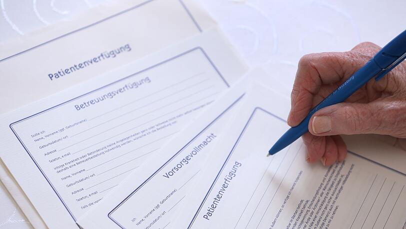 Vorsorgen für den Fall der Fälle – hier sieht Bayerns Justizminister noch Nachholbedarf. (Symbolbild)