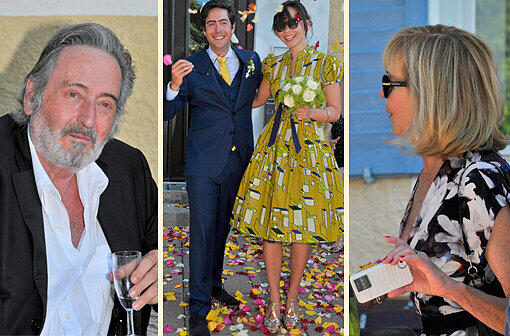 Promi-Hochzeit im Rathaus von Tegernsee: Jung-Regisseur David Dietl ehelichte seine Lydie Leschak. Klicken Sie durch die Bilderstrecke.