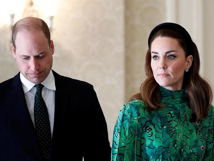 Prinz William (li.) und Herzogin Kate im März 2020 in Dublin.