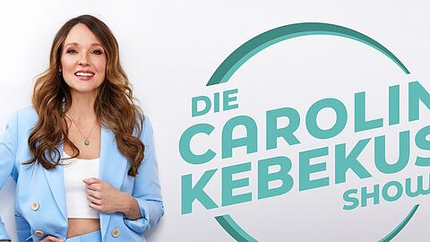 Carolin Kebekus wartet auf ihre Gäste.