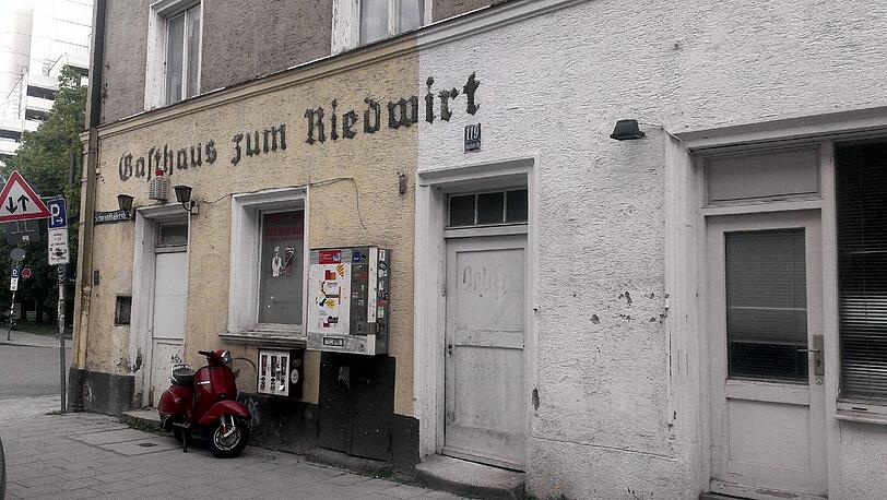 Auch der Riedwirt hat schon bessere Tage gesehen...