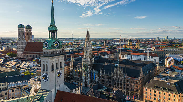 Blick über den Marienplatz. Mit dem Konzept "Altstadt für alle" soll sich einiges in München ändern (Symbolbild). Für