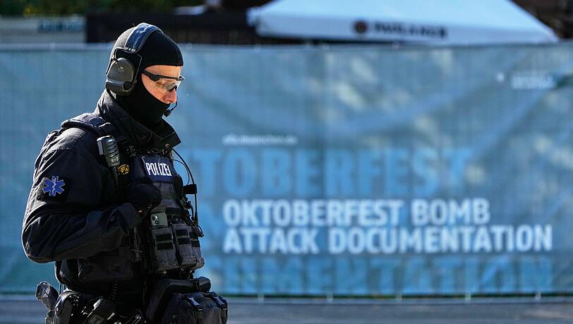 Das Wiesn-Gelände wurde abgesucht.