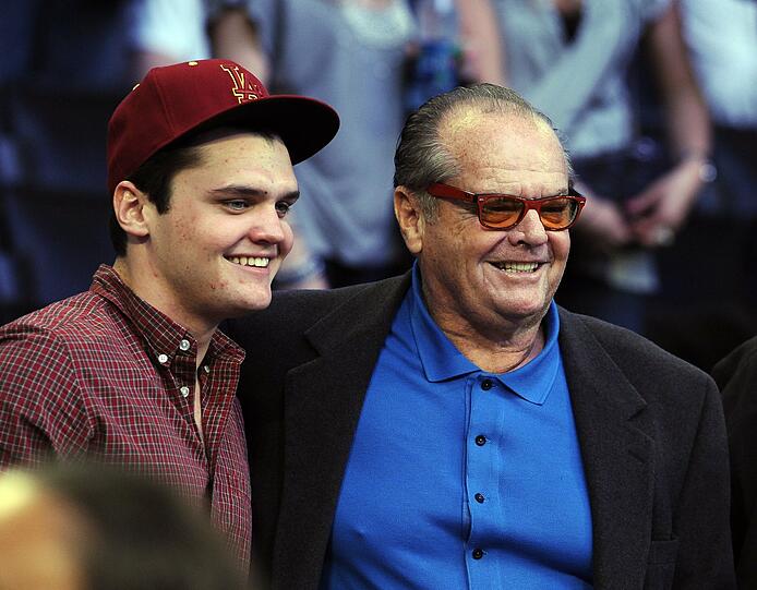 Jack Nicholson und sein Sohn Raymond