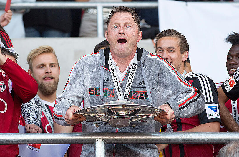 Ralph Hasenhüttl (FC Ingolstadt): "Auch wenn's langweilig klingt: Meister wird der FC Bayern."
