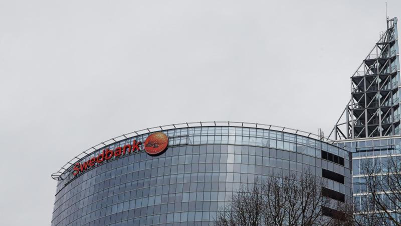 Die Niederlassung der Swedbank in Lettlands Hauptstadt Riga. Swedbank Chefin Birgitte Bonnesen muss gehen. Die Niederlassung der Swedbank in Lettlands Hauptstadt Riga. Swedbank Chefin Birgitte Bonnesen muss gehen.