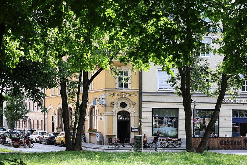 Unter Denkmalschutz: das "Gasthaus Isarthor".