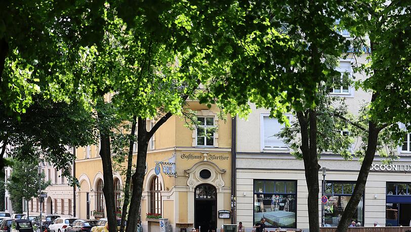 Unter Denkmalschutz: das "Gasthaus Isarthor". Unter Denkmalschutz: das "Gasthaus Isarthor".