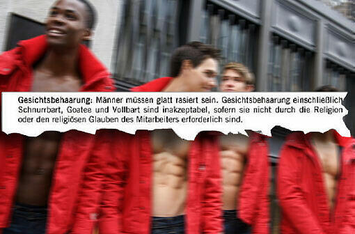 Lesen Sie hier die geheimen Regeln bei Abercrombie and Fitch. Einfach weiterklicken...