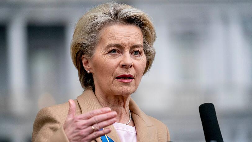 EU-Kommissionspräsidentin Ursula von der Leyen und US-Präsident Joe Biden wollen verstärkte Schritte gegen Unterstützer Russlands unternehmen.