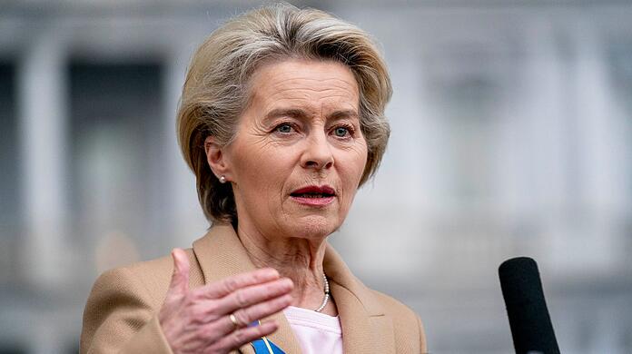 EU-Kommissionspräsidentin Ursula von der Leyen und US-Präsident Joe Biden wollen verstärkte Schritte gegen Unterstützer Russlands unternehmen.