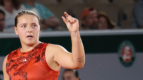 Jule Niemeier ist bei den French Open bereits ausgeschieden.