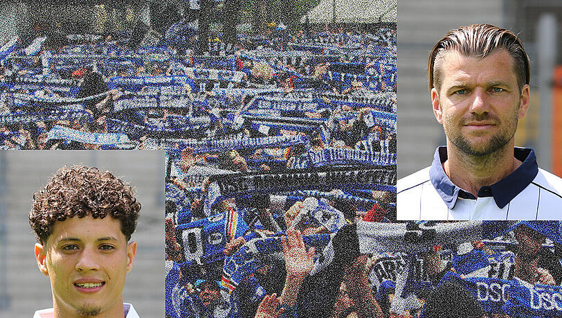 Arminia-Physio Michael Schweika (rechts) zog Samir Benamar (links) die Zunge aus dem Rachen, um die Atemwege zu befreien. Arminia-Physio Michael Schweika (rechts) zog Samir Benamar (links) die Zunge aus dem Rachen, um die Atemwege zu befreien.