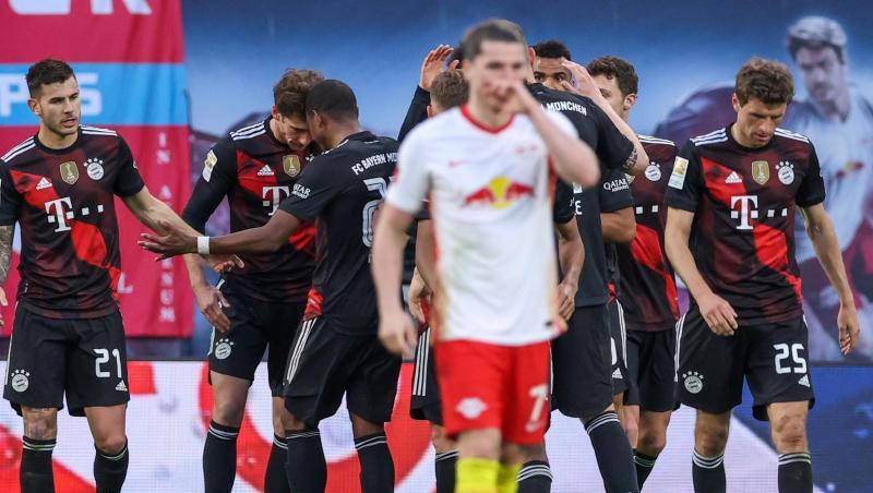Es geht auch ohne Robert Lewandowski: Bayern München hat in Leipzig mit 1:0 gewonnen. Es geht auch ohne Robert Lewandowski: Bayern München hat in Leipzig mit 1:0 gewonnen.