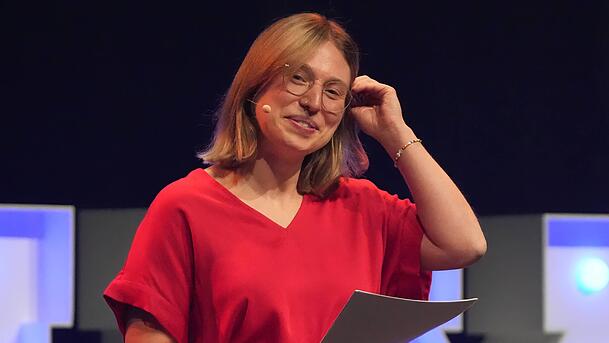 Bianca Heinicke zeigt sich heute im Gegensatz zu fr&uuml;her gerne ohne Make-up.