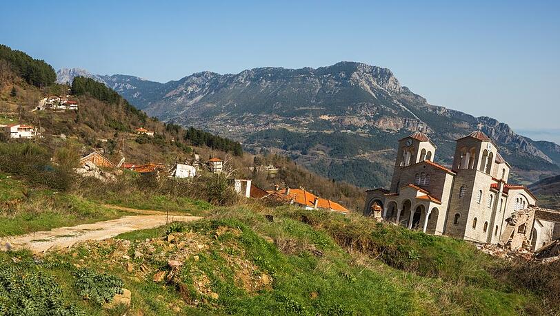 Die Kirche Panagia Theotokos ist eine Herausforderung f&uuml;r die Sinne.