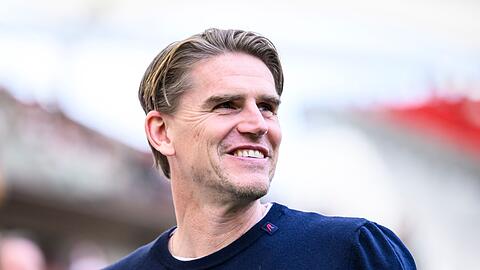 Freut sich auf Testspiel: Bayerns Sportdirektor Christoph Freund.