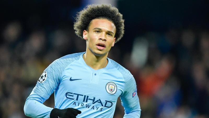 Fußballer Leroy Sane von Manchester City in Aktion. Foto: Uwe Anspach/Archiv Fußballer Leroy Sane von Manchester City in Aktion. Foto: Uwe Anspach/Archiv