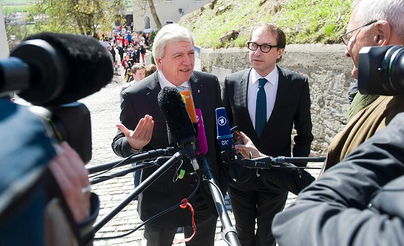 Bilder von der CSU-Klausurtagung in Andechs...