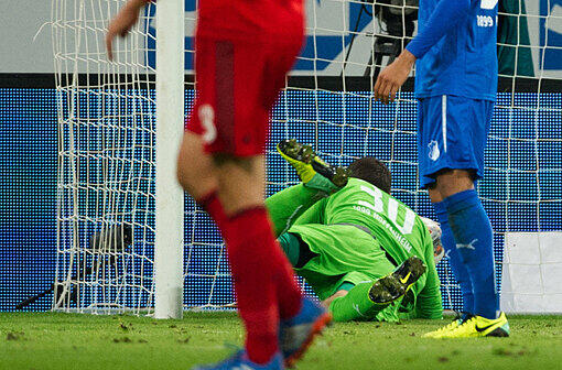 Hätte nicht zählen dürfen: Kießlings Phantomtreffer gegen Hoffenheim.