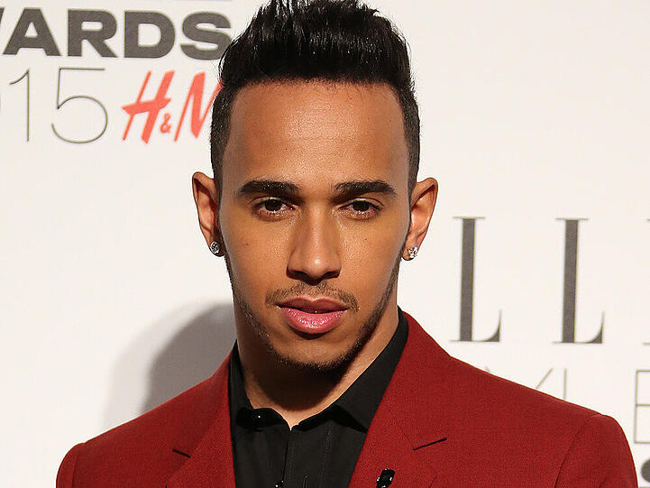 Lewis Hamilton bei den Elle Style Awards in London